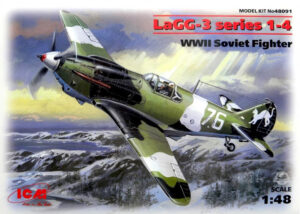 SAF "Soviet Air Force" Lavochkin-Gorbunov-Gudkov LaGG-3 Series 1st-4th  Fighter aircraft