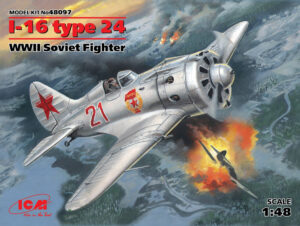 SAF "Soviet Air Force" Polikarpov I-16 Type 24  Fighter aircraft