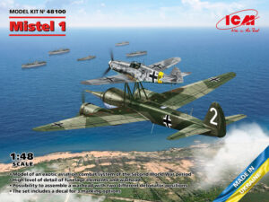 RLM "Luftwaffe - Kampfgeschwader 200" Mistel 1 "Junkers JU 88 A-4 + Messerschmitt Bf109 F-4"  Composite attack aircraft