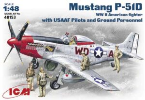 USAAF “United States Army Air Force” NAA North American P-51D MUSTANG + USAAF Pilots and ground personnel  Fighter aircraft