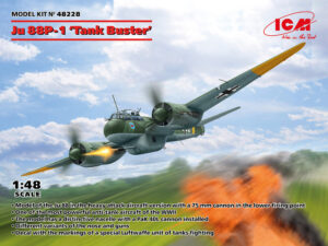 RLM "Luftwaffe" Junkers Ju 88P-1 "Tank Buster"  Tactical/Dive/Torpedo bomber Night/heavy fighter reconnaissance aircraft