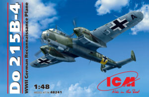 RLM "Luftwaffe" Flugzeugwerke Dornier Do 215B-4 "The Flying Pencil"  Light bomber/Night fighter reconaissance aircraft (Copia)