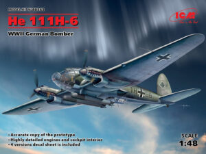 RLM "Luftwaffe" Heinkel He 111H-6  Medium/Heavy torpedo bomber aircraft