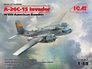 USAAF "United States Army Air Force" DAC Douglas A-26C-15 Invader  Light bomber/Ground attack twin-engined aircraft