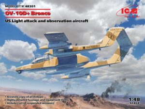 USMC "United States Marine Corps" North American Rockwell OV-10D+ Bronco  Light attack/Observation turboprop aircraft
