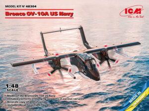 USN "United States Navy" North American Rockwell OV-10A Bronco  Light attack/Observation turboprop aircraft