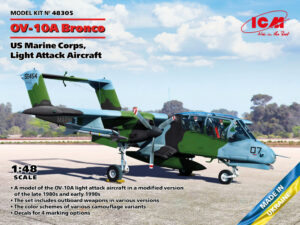 USMC "United States Marine Corps" North American Rockwell OV-10A Bronco "Late '80 - Early '90 modified version"  Light attack/Observation turboprop aircraft