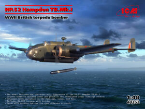 RAF "Royal Air Force" Handley Page HP.52 Hampden TB.Mk.I  Medium/Torpedo bomber aircraft
