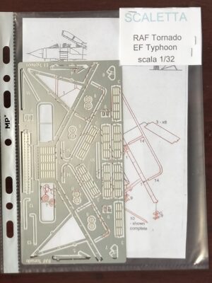 Pilot boarding ladder - Scaletta d'imbarco piloti per Panavia Tornado AMI-RAF/Eurofighter Typhoon - Scala 1/32