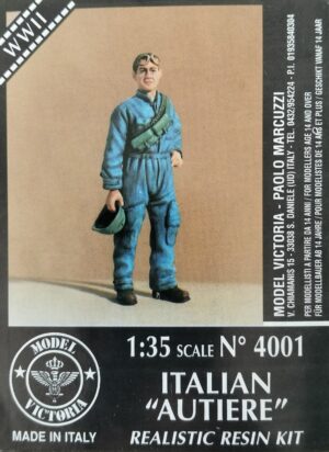 RE “Regio Esercito” WWII Italian "Autiere"  Tank crew