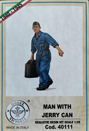 RE “Regio Esercito” WWII Italian "Tank man with Jerry can "  Tank crew