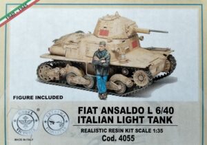 RE "Regio Esercito" Ansaldo/FIAT-SPA L6/40  Light Tank