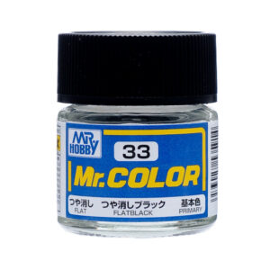 Mr.Hobby MR.COLOR 10ml - Flat Black