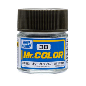 Mr.Hobby MR.COLOR 10ml - Olive Drab 2 "US Army Tank WWII"
