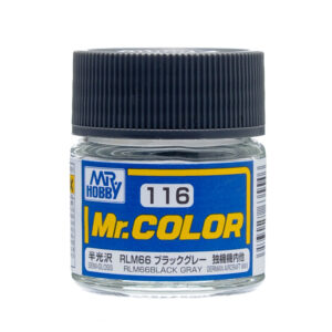 Mr.Hobby MR.COLOR 10ml - RLM65 Black Gray (German Aircraft WWII)