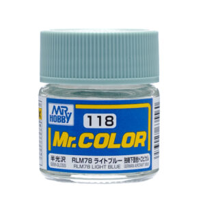 Mr.Hobby MR.COLOR 10ml - RLM78 Light Blue (German Aircraft WWII)