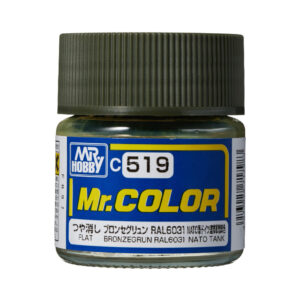 Mr.Hobby MR.COLOR 10ml - Bronzengrun RAL6031 (NATO Tank)