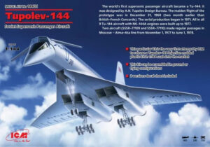 Aeroflot A.N. Tupolev Tu-144 Supersonic passenger airliner jet aircraft