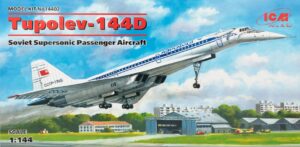 Aeroflot A.N. Tupolev Tu-144D Supersonic passenger airliner jet aircraft