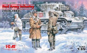 SAF "Soviet Armed Forces" WWII Figures - "Red Army" infantry set