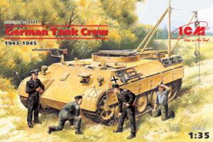 Wehrmacht-HEER WWII German tank crew set