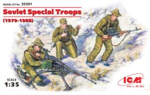 SAF "Soviet Armed Forces" Soviet-Afghan War 1979-1988 - "Spetsnaz" Soviet Special Troops set