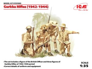 BA "British Army" WWII "Royal Gurkha Rifles from Nepal 1942-1944" Rifle regiment