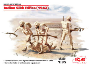 BA "British Army" WWII "Indian Sikh Rifles 1942" Rifle regiment