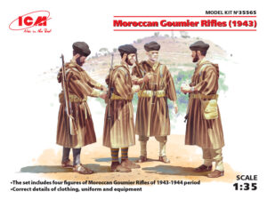 French Army "Armèe de Terre" WWII "Moroccan Goumier Rifles 1943" Rifle regiment set
