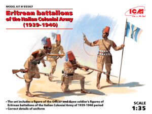 RE-RCTC "Regio Esercito-Regio Corpo Truppe Coloniali" WWII "1939-1940" Eritrean batallions set