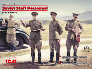 SAF "Soviet Armed Forces" WWII "Red Army" Soviet Staff personnel set