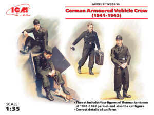 Wehrmacht-HEER  WWII German armoured vehicle crew "1941-1942" set