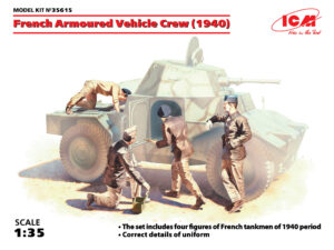 French Army "Armèe de Terre" WWII "French armoured vehicle crew 1940" Rifle regiment set