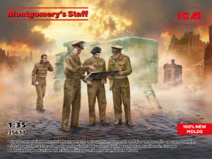 BA "British Army" WWII "Montgomery's Staff" Field Marshal Montgomery staff set