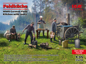 Wehrmacht-HEER  WWII German Feldkuche Field kitchen/cooks set