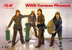 GF "Feuerschutzpolizei - German Firefighters" WWII German Firemen