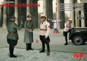Ordnungpolizei "Motorisierte Verkehrsbereitschaften" WWII German Road Police set