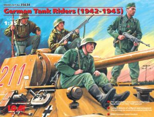 Wehrmacht-HEER  WWII "1942-1945" German Tank riders troops set