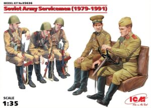 SAF "Soviet Armed Forces" WWII "Late - 1979-1991" Soviet Army Servicemen set