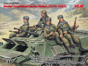 SAF "Soviet Armed Forces" WWII "Late - 1979-1991" Soviet Armoured Troop Carrier Riders set