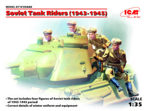 SAF "Soviet Armed Forces"  WWII "Red Army" Soviet Tank riders troops set