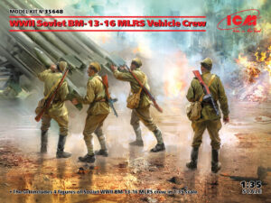 SAF "Soviet Armed Forces"  WWII "Red Army" Soviet BM-13-16 MLRS vehicle crew set
