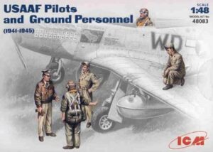USAAF "United States Army Air Force" WWII US Pilots and Ground Personnel set - "1941-1945"