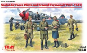 SAF "Soviet Air Force" WWII "Red Army" Russian Pilots and Ground Personnel set - "1943-1945"