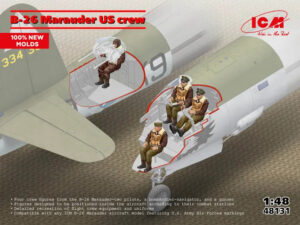 USAAF "United States Army Air Force" WWII Martin B-26 Marauder Bomber crew set