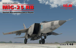 SADF "Soviet Air Defence Force" Mikoyan-Gurevich MiG-25RB "Foxbat-B"  Supersonic reconnaissance/bomber jet aircraft