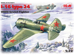 SAF "Soviet Air Force" Polikarpov I-16 Type 24  Monoplane fighter aircraft