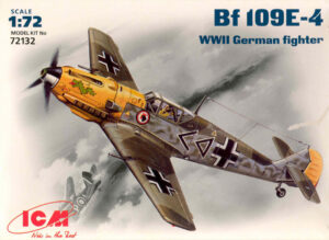 RLM “Luftwaffe” BFW Messerschmitt Bf 109E-4  Fighter aircraft