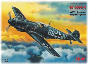 RLM “Luftwaffe” BFW Messerschmitt Bf 109E-4  Night fighter aircraft