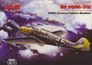 RLM “Luftwaffe” BFW Messerschmitt Bf 109E-7/B  Fighter/Bomber aircraft
